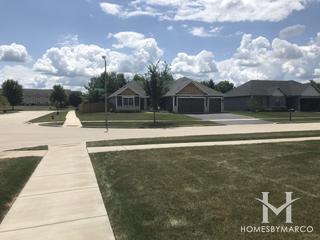 Briarwood subdivision in Yorkville, IL