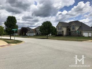 Blackberry Woods subdivision in Yorkville, IL