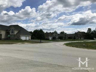Blackberry Woods subdivision in Yorkville, IL