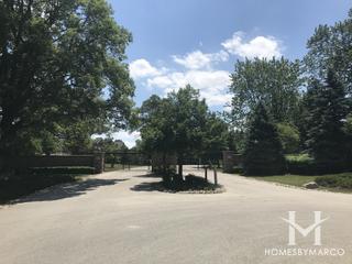 Evergreen subdivision in Homer Glen, IL