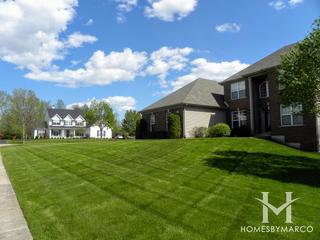 Reserves of Woods Creek subdivision in Algonquin, IL