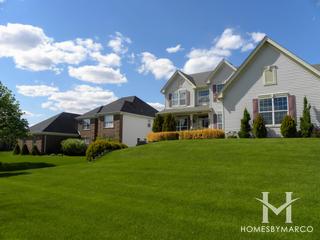 Reserves of Woods Creek subdivision in Algonquin, IL