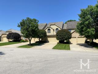 Villas of Carriage Green subdivision in Darien, IL
