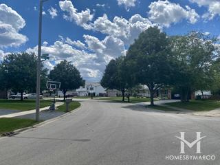 Broken Arrow Arrowhead subdivision in Lockport, IL