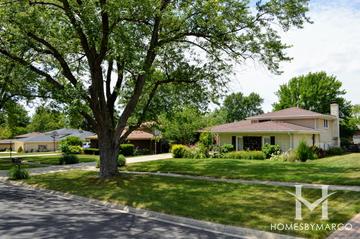 Rosehill Estates subdivision in Downers Grove, IL