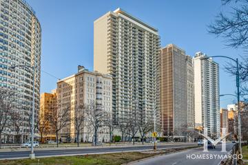 1212 N. Lake Shore Condos building in the Gold Coast neighborhood of Chicago, IL