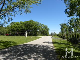 Spring Creek Woods subdivision in Homer Glen, IL