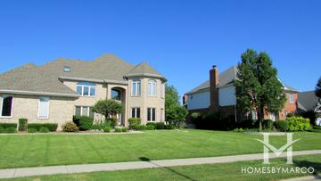Countryside subdivision in Orland Park, IL