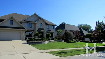 Countryside subdivision in Orland Park, IL