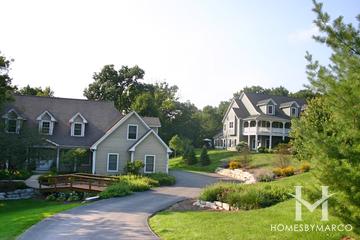 Highview Estates subdivision in Crystal Lake, IL