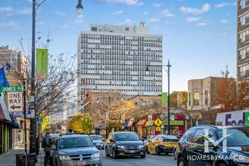 Park West Condos building in the Lincoln Park neighborhood of Chicago, IL