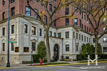 Marlborough building in the Lincoln Park neighborhood of Chicago, IL