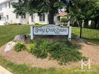 Spring Creek Estates subdivision in Orland Park, IL