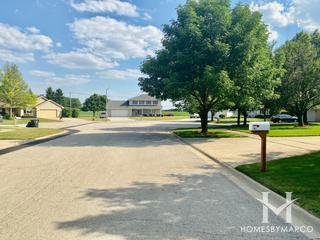 Fieldstone subdivision in New Lenox, IL