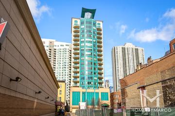 Sixty West Erie building in the River North neighborhood of Chicago, IL