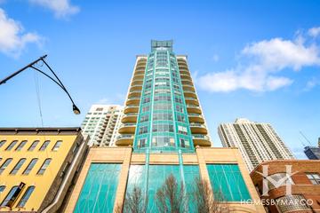 Sixty West Erie building in the River North neighborhood of Chicago, IL