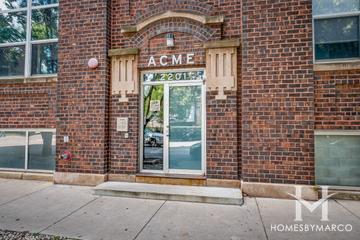 2201 W. Wabansia building in the Wicker Park neighborhood of Chicago, IL