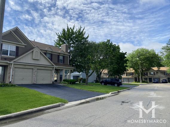 Orchard Gate subdivision in Westmont, IL