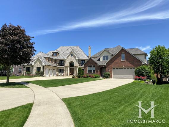 Photos of Rosehill Estates subdivision in Westmont, IL