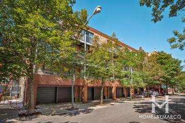 Marshfield Lofts building in the Wicker Park neighborhood of Chicago, IL