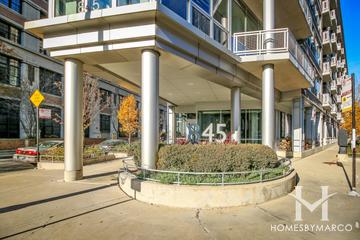 845 N. Kingsbury building in the River North neighborhood of Chicago, IL