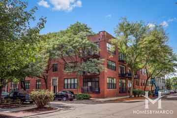 1670 N. Claremont building in the Wicker Park neighborhood of Chicago, IL