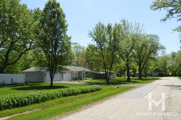 Pleasant Hill subdivision in Wheaton, IL