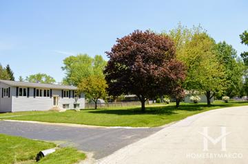 Pleasant Hill subdivision in Wheaton, IL