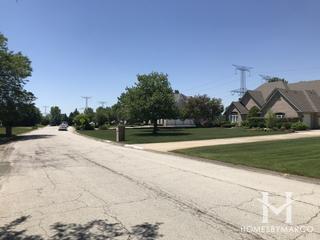 Crystal Lake Estates subdivision in Homer Glen, IL