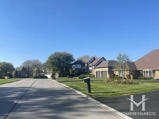 Carriage Hill subdivision in Darien, IL