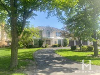 Woodside Estates subdivision in Oak Brook, IL