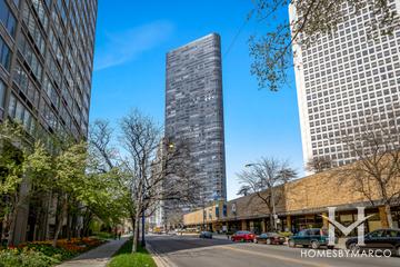 Park Tower building in the Edgewater neighborhood of Chicago, IL