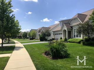 The Villas at Southbury Village subdivision in Oswego, IL