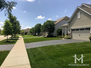 The Villas at Southbury Village subdivision in Oswego, IL