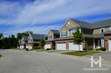 Lexington Oaks subdivision in Palatine, IL