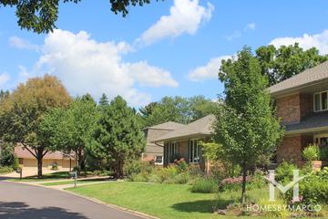 Pheasant Hollow subdivision in Wheaton, IL