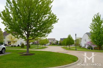 Georgian Place at Wing Pointe subdivision in Huntley, IL