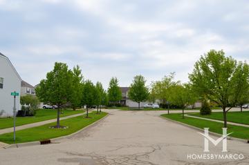 Georgian Place at Wing Pointe subdivision in Huntley, IL
