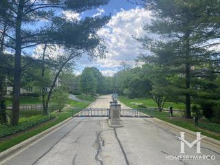Heritage Oaks subdivision in Oak Brook, IL