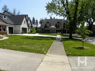 Park View subdivision in Elmhurst, IL