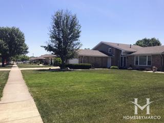 Spring Creek subdivision in Homer Glen, IL