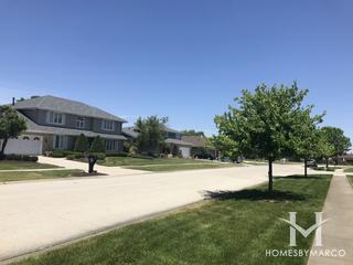 Spring Creek subdivision in Homer Glen, IL