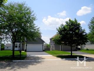 Aspen Trail subdivision in Streamwood, IL