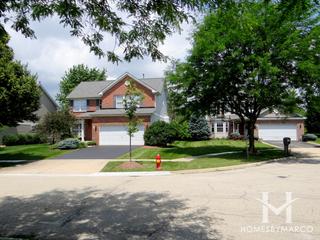 Aspen Trail subdivision in Streamwood, IL