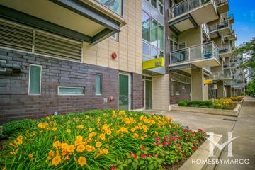 Condos on Adams building in the West Loop neighborhood of Chicago, IL