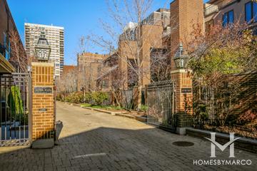 Sutton Place subdivision in the Gold Coast neighborhood of Chicago, IL