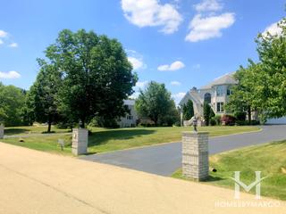 Kensington Estates subdivision in Homer Glen, IL