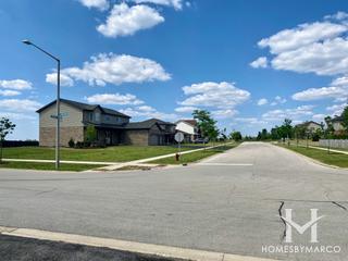 Sky Harbor subdivision in New Lenox, IL