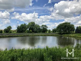 The Oaks At Churchill Club subdivision in Oswego, IL