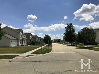 The Oaks At Churchill Club subdivision in Oswego, IL